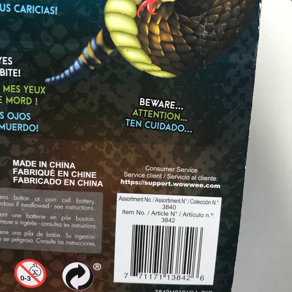 Fingerlings WowWee Untamed Toxin Snake Action Figure Interactive New - Picture 12 of 12